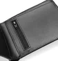 Carhartt WIP Leather Rock-It Wallet (Schwarz)