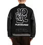 Pleasures x Unkle Mowax Varsity (Schwarz / Weiß)