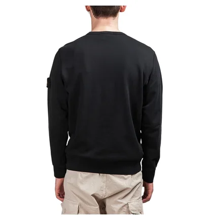 Stone Island Garment Dyed Crew Sweat (Navy)