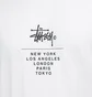 Stüssy City Stack Tee (Weiss)