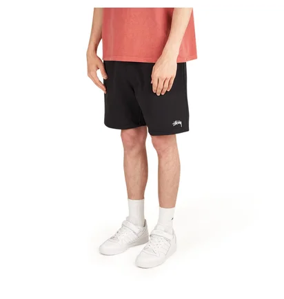 Stüssy Overdyed Stock Logo Short (Schwarz)