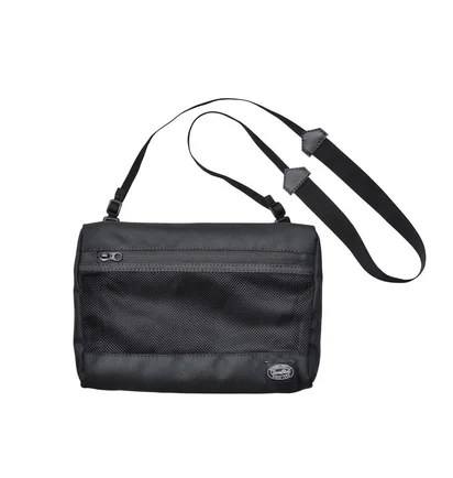 Snow Peak Active Mesh Sacoche One (Schwarz)