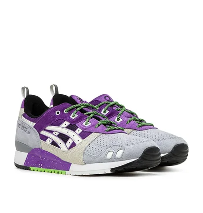 Asics Sportstyle x Atmos x Sneaker Freaker Gel-Lyte III OG (Grau / Lila)