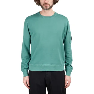 C.P. Company Cotton Fleece Resist Dyed Sweatshirt (Grün)
