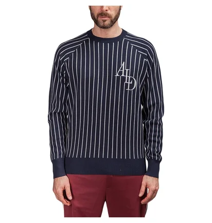 Aimé Leon Dore Stadium Knit Crewneck (Blau)