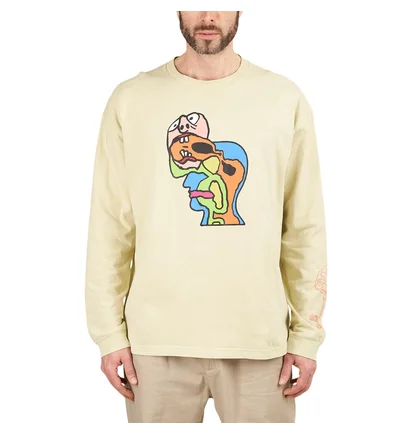 Brain Dead Brain Eater Longsleeve (Beige)