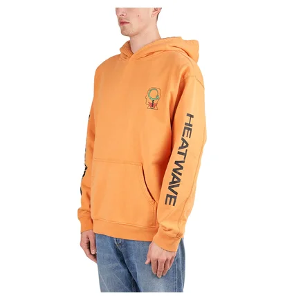 Brain Dead Heatwave Hooded Sweatshirt (Orange)