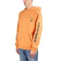 Brain Dead Heatwave Hooded Sweatshirt (Orange)