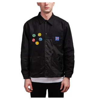 Brain Dead Paneled Chore Coat (Schwarz)