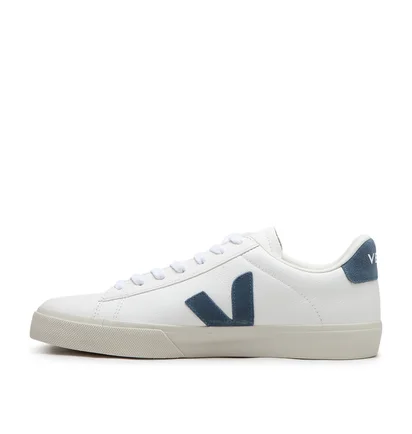 Veja Campo Chromefree Leather (Weiß / Blau)