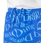 Dime Classic Pattern Shorts (Blau)