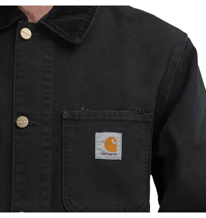 Carhartt WIP Michigan Coat (Vintage Schwarz)