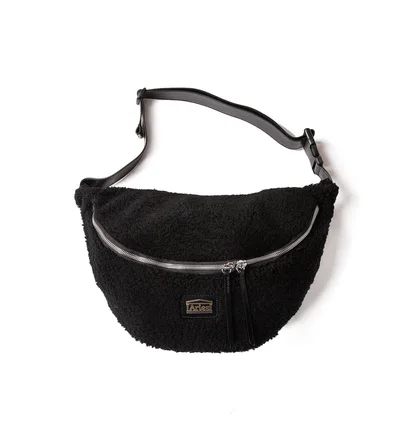 Aries Sheepskin Elis Bag (Schwarz)