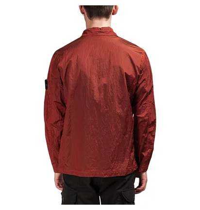 Stone Island Nylon Metal Ripstop Overshirt (Rot)