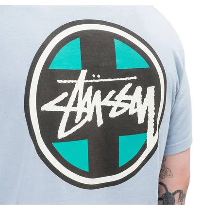 Stüssy Cross Dot Tee (Blau)