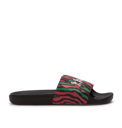 Vans x A Tribe Called Quest MN Slide-On 'ATCQ' Track (Schwarz)