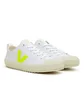 Veja Nova Canvas White Jaune Fluo (White / Yellow)