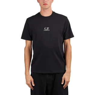 C.P. Company 30/1 Jersey Bold British Sailor T-Shirt (Schwarz)