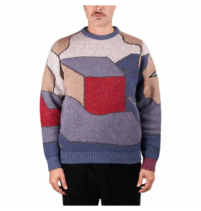 by Parra Your Street Knitted Pullover (Multi)