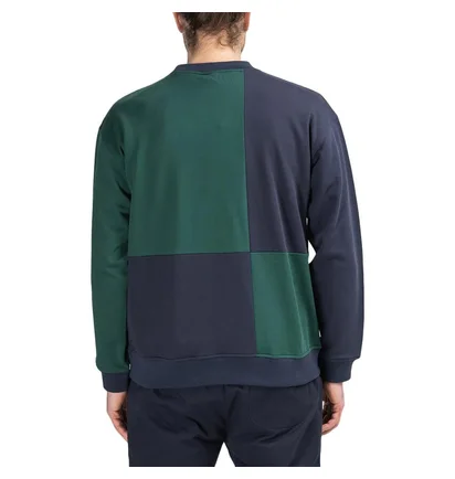 Dime Block Terry Crewneck (Navy / Grün)