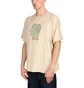 Brain Dead Split Planes T-Shirt (Beige / Türkis)