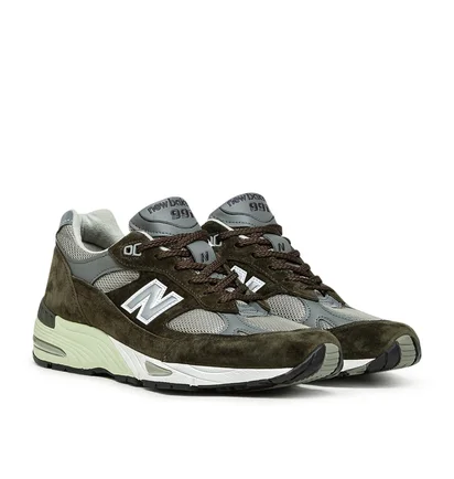 New Balance M991OLG 'Made in England' (Grün / Grau)