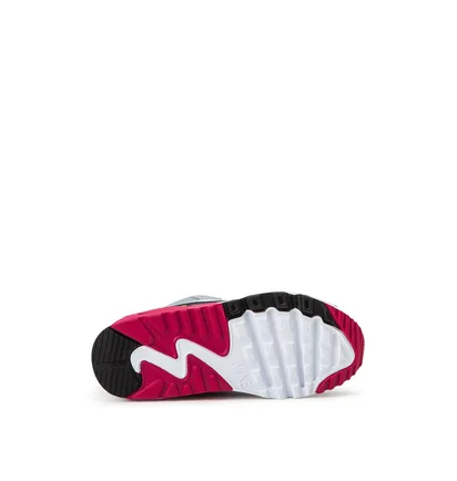 Nike Air Max 90 Essential (PS) (Grau / Pink)