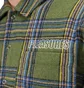 Pleasures Widow Heavyweight Flannel Shirt (Grün)