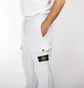 Stone Island Fleece Pants (Weiß)