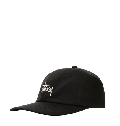 Stüssy Stock Low Pro Cap (Schwarz)
