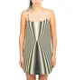 Stüssy WMNS Psychedelic Checker Mini Dress (Schwarz/Gelb)