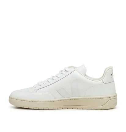 Veja V-12 Leather (Weiß)