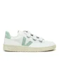 Veja V-Lock Leather (Weiß / Mint)