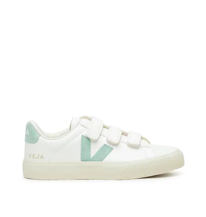 Veja WMNS Recife Logo Chromefree Leather (Weiss / Grün)