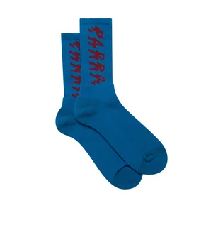 by Parra Shocker Logo Crew Socks (Blau)