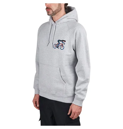 by Parra Cat Defense Hooded Sweatshirt (Grau / Multi)
