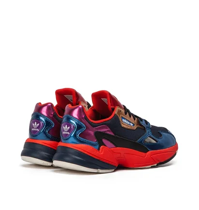 adidas Originals W Falcon (Blau / Rot)