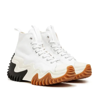 Converse Run Star Motion (Weiß / Schwarz / Braun)