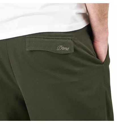 Dime Pleated Twill Pants (Grün)