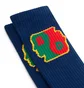 Brain Dead Ying Yang Socks (Navy)