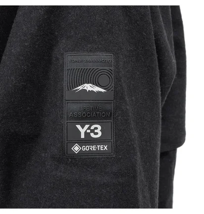 adidas Y-3 CH3 Melton Gore-Tex Jacket (Schwarz)