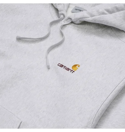 Carhartt WIP American Script Hoodie (Hellgrau)