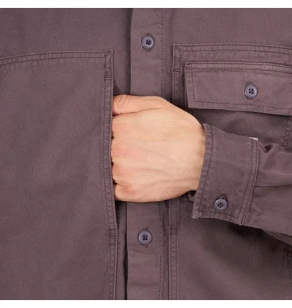 Carhartt WIP Longsleeve Charter Shirt (Lila)