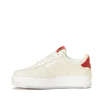 Nike WMNS Air Force 1 'Shadow' (Weiß / Rot)
