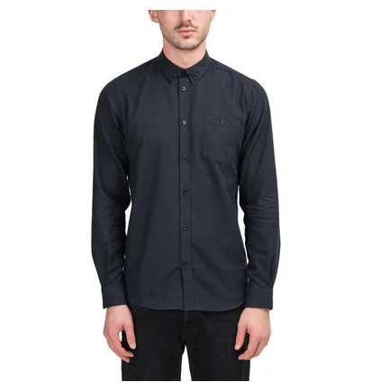 Norse Projects Anton Brushed Flannel (Dark Navy)