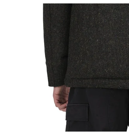 Norse Projects Nunk Harris Tweed (Schwarz)