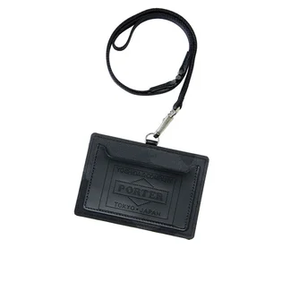 Porter By Yoshida Camouflage Wallet ID Case (Schwarz)