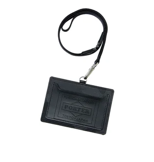 Porter By Yoshida Camouflage Wallet ID Case (Schwarz)