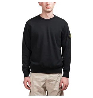 Stone Island Garment Dyed Crew Sweat (Navy)
