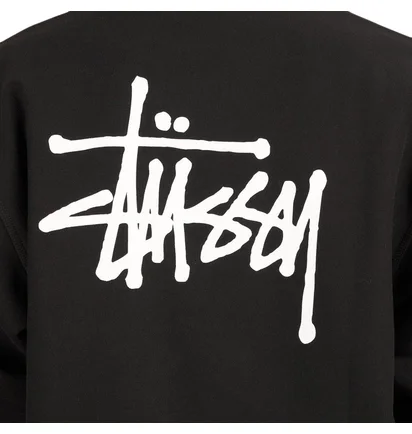 Stüssy Basic Stüssy Crew (Schwarz)